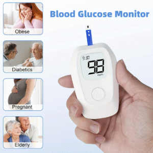 ⏰️Limited time special offer $3.99⏰️Blood glucose meter, blood glucose monitoring kit, 1 blood glucose meter, 50 test strips, 50 needles, 5 second rapid test-Xkdy™
