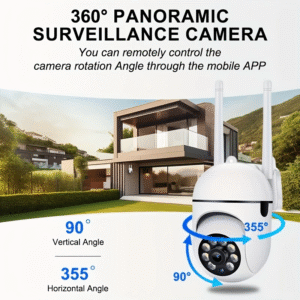 🎥Limited time promotion $5.99🎥[4pcs WiFi Dome Camera System with AI Motion Tracking] 4pcs 3MP Wireless WiFi Dome Camera System, Wall Hanging, Indoor Use, 1440p Video, Android & Smartphone App Control, with Two-Way Audio, 360-degree PTZ, Color Night Vision, AI Motion Tracking, Spotlight, Alarm, Cloud & SD Storage, Non-Waterproof, USB Powered, ≤36V, LED Light Source, Motion Sensor, No Battery for Home Security-Xkdy™