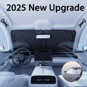 ☀️Limited time special offer $2.99☀️Portable car windshield sun visor, 99% UV protection + high-efficiency heat insulation, extended edge no light leakage design cools and protects car interior, a must-have in high temperature-Xkdy™