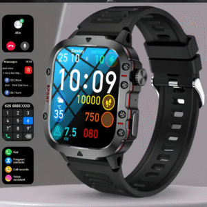 ⌚️Limited-time special offer: $4.99⌚️ [Long battery life + heart rate monitoring] smartwatch with HD large screen, Bluetooth calling, NFC payment, waterproof fitness tracker, compatible with Android and iOS phones-Xkdy™